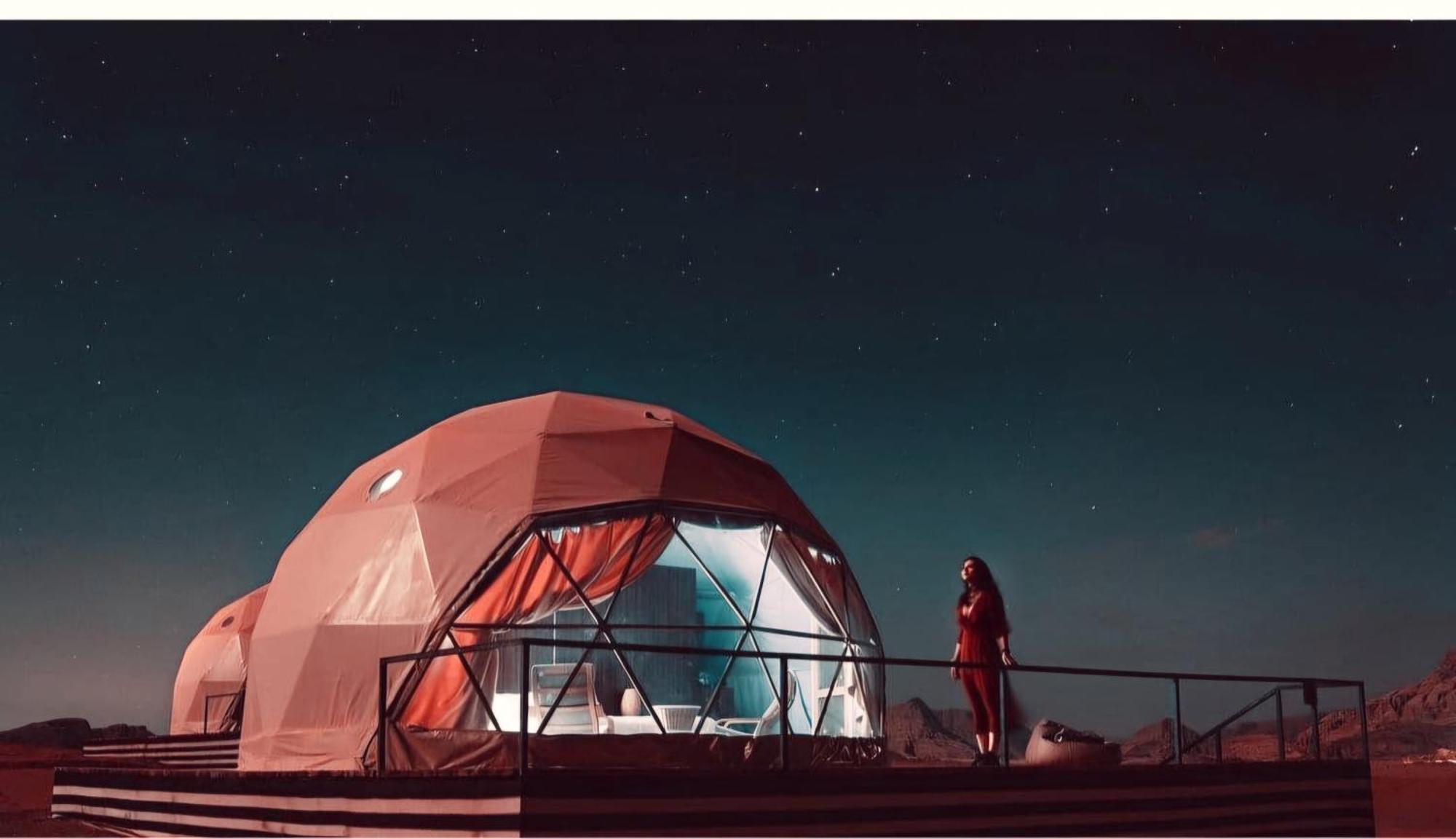 Taj Wadi Rum Camp المظهر الخارجي الصورة